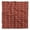 Brick Red, variant on Green Ombre Tie-Dye Pure Silk Printed Scarf Dupatta Head Neck Wrap Bandanas For Women 40 x 40 Inches