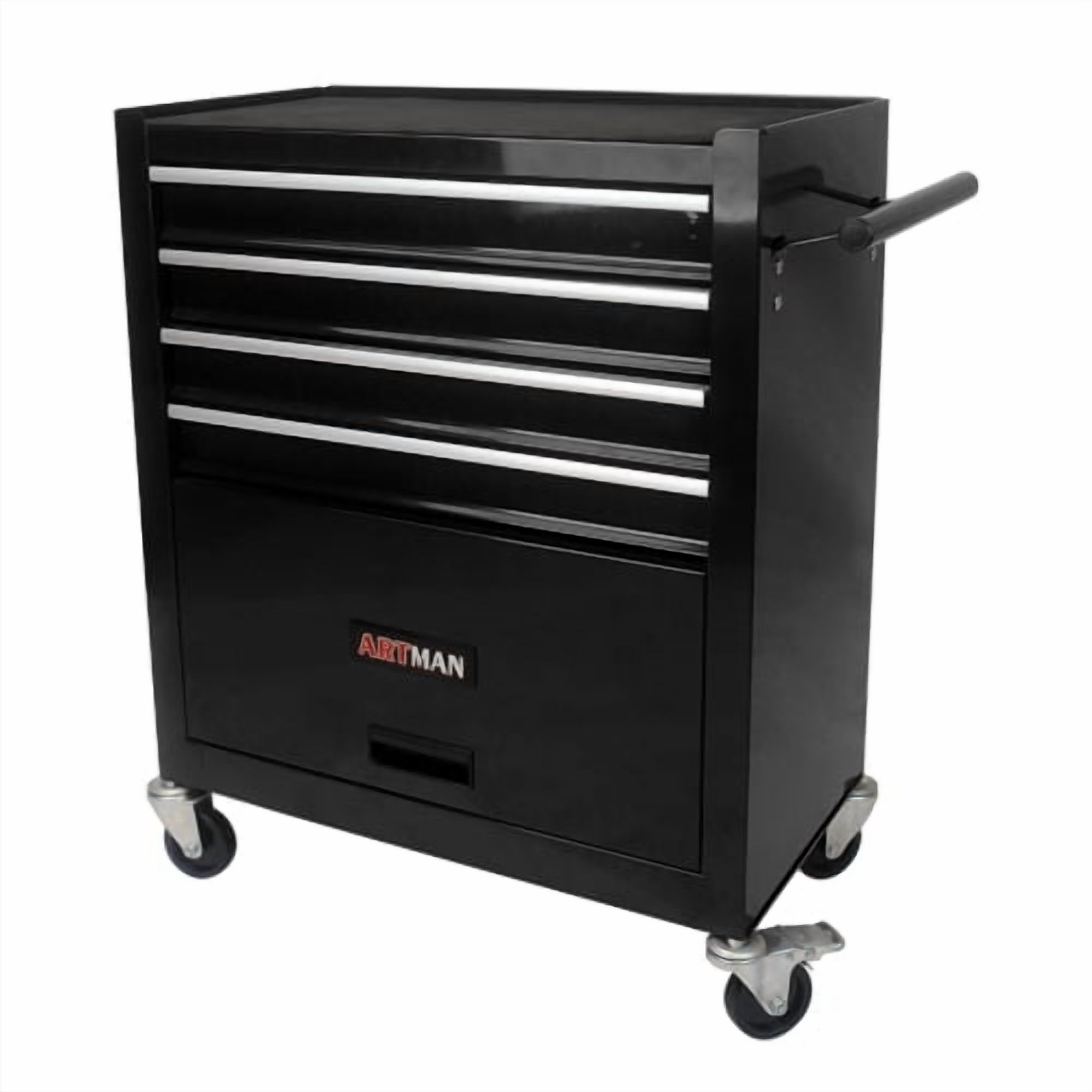 ARTMAN 4 Drawers Rolling Tool Cart With Wheels,Metal Tool Chest Garage Storage Cabinet,Removable Toolbox Organizer for Workshop, Garage