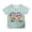 j130-Mint Green, variant on T Shirts For Girls Short Sleeve Cute Fashion Cartoon Letter Graphic Tees Kids Back To School Summer Casual T Shirt,3-4 Years