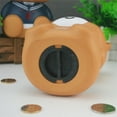 thumbnail image 4 of hirigin Cartoon Bear Piggy Bank, Anti-falling Flexible Coin Bank Money Saving Box Desktop Decor Art Craft Gift, 4 of 6