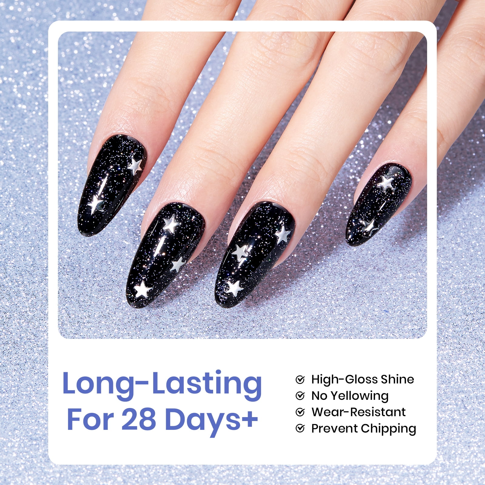 Beetles Stay Shining Collection Salon-Quality Gel Polish- 0.51 fl oz - Diamond Veil