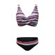 thumbnail image 3 of Gibobby Conjunto de bikini para mujer Bikini de cintura alta para mujer, bañador Sexy de realce de dos piezas, traje de baño Vintage de dos piezas, conju(Negro,CH), 3 of 5