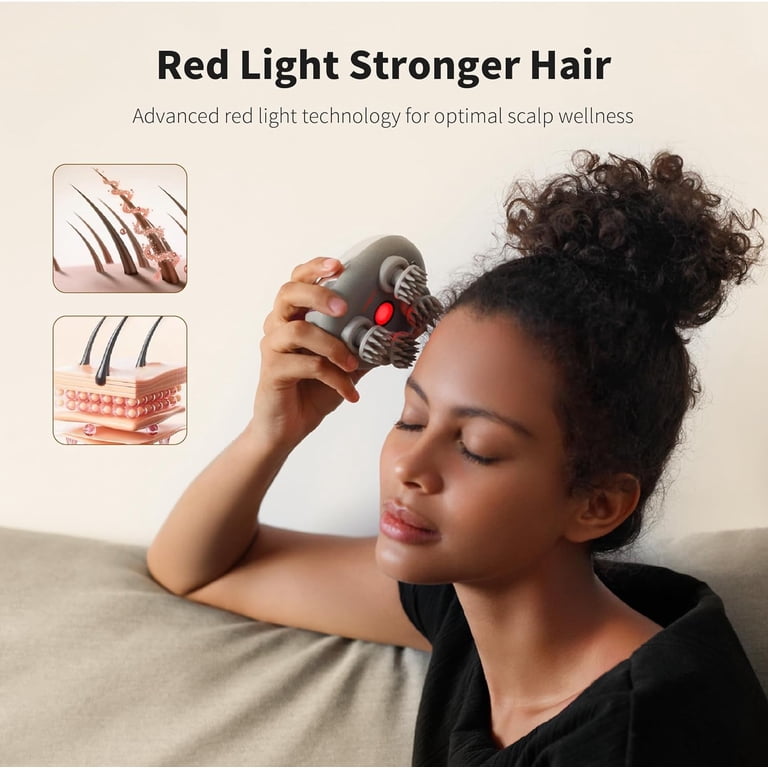 ボディ・フェイスケア breo Scalp 2 Breo Scalp Mini Pro Scalp Massager IPX7 Kneading Bamboo Base