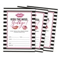 thumbnail image 1 of Inkdotpot 30 Bridal Shower InvitationsStripedWedding Fill-In Style Invites Blank Invites, 1 of 8