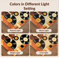 thumbnail image 7 of Design&I 4'x6' Ultra Soft Area Rug, Record Retro Vinyl Music Abstract Spinning Disc Motif Cd Shape None Fluffy Washable Non Shedding for Bedroom Living Room Home Office, 7 of 7