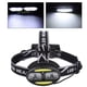 thumbnail image 2 of Linterna frontal LED COB T6 nocturna para exteriores, reflector de inducción, accesorio ajustable para la cabeza, 2 of 12