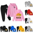 thumbnail image 4 of Gaexia Kids Sweatsuit Sweat Suits for Boys Hoodie Pullover Tops Pants Warm Up Suit Printed Hoodie Sets 2 Pieces Boys Tracksuit Set 14-16 Athletic Clothes,Pink,4-5 Years, 4 of 4