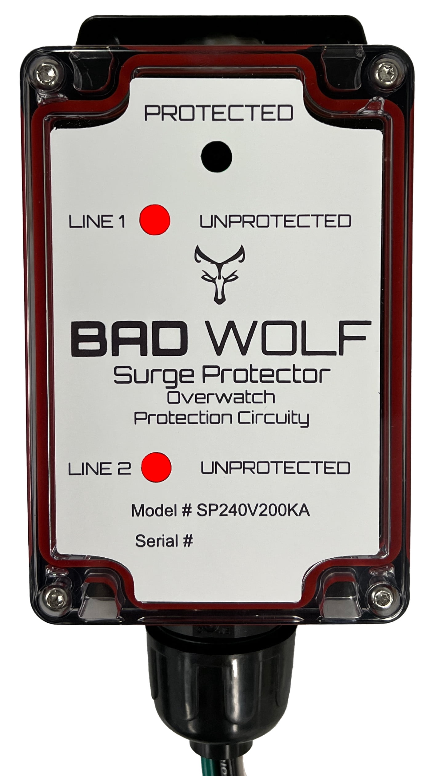 Surge Protector 240V at 200kA with Overwatch Protection Circuitry