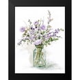 thumbnail image 2 of Robinson, Carol 15x18 Black Modern Framed Museum Art Print Titled - Purple Passion I, 2 of 5