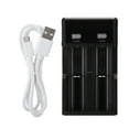 thumbnail image 2 of Charger, USB Charger Protect Battery Portable Dual Slot  For 26650  18500 18350 Battery, 2 of 8