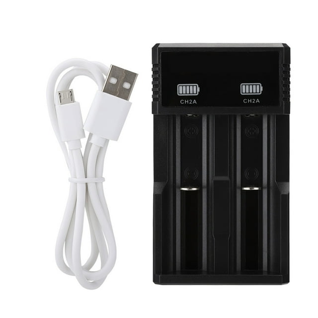 Dualslot Battery Charger,CH2A USB Port Dual USB Charger Universal Battery Charger Class Leading Features