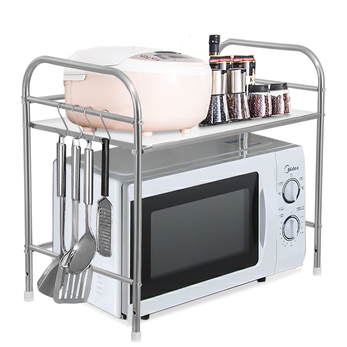 kitchen microwave oven rack