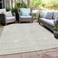 thumbnail image 6 of Addison Rugs Chantille Indoor/Outdoor Transitional Geometric Taupe Washable Rectangle Rug, 5' x 7'6", 6 of 6
