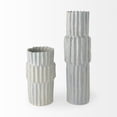 thumbnail image 6 of 23" Jumbo Organic Textured Gray Vase, 6 of 6