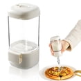 thumbnail image 4 of Inteprter El hogar blanco de la cocina selló los agujeros ajustables de la botella de la humedad para el condimento de encargo conveniente Cocina y Comedor, 4 of 6