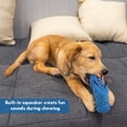 thumbnail image 3 of MASBRILL Squeaky Dog Toy Large Dog Chew Toys for Aggressive Chewers Rubber Dog Shoes Shape Toothbrush Toys, 3 of 7