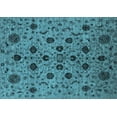 thumbnail image 1 of Ahgly Company Indoor Rectangle Oriental Light Blue Industrial Area Rugs, 2' x 5', 1 of 4