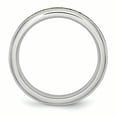thumbnail image 2 of Stainless Steel 4mm August Light Green CZ Ring 6 Size, 2 of 6
