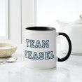 thumbnail image 4 of CafePress - Team Weasel Mug - 11 oz Ceramic Mug - Novelty Coffee Tea Cup, 4 of 4