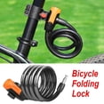 thumbnail image 4 of Anti-theft Electric Vehicle Lock Road Bike Lock Steel Bike E2 Accs Wire A5R1, 4 of 8