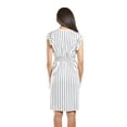 thumbnail image 3 of Vestido de rayas Roman Fashion /Juvenil, 8867-STRP (Blanco rayas) blanco EG, 3 of 5