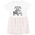 thumbnail image 3 of Inktastic So I'm Little, but I'm Gonna Be a Big Sister Girls Toddler Dress, 3 of 5
