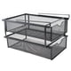 thumbnail image 4 of Organizador extraíble para armario, caja de almacenamiento para artículos diversos, fácil instalación con cajón deslizante negro, 4 of 9