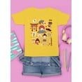 thumbnail image 3 of Vintage Aesthetic Japanese Emoji Graphic Youth's T-shirt, 3 of 4