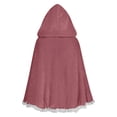 thumbnail image 4 of FNFYFH Velvet Hood Cape Halloween Short Cloak Fairytale Costume Christmas Gifts, 4 of 6