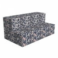 thumbnail image 1 of Botanical Foldable Mattress, Pastel Snake and Branches, 78.7" x 47.2", Multicolor, by Ambesonne, 1 of 6