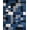 Blue, Pattern 8, variant on ODIKA 4'x6' Machine Washable Non-Slip Area Rug, Sleek Abstract Fringe Bathroom High Traffic Rug, Gray, 23599
