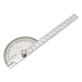 thumbnail image 1 of New Adjustable 0-180° Stainless Steel Angle Ruler, 14cm Solid Single-Arm Protractor with Half-Circle Graduation for Precise Measurement, Ideal for Professionals & DIY Enthusiasts, Compact Design for, 1 of 6
