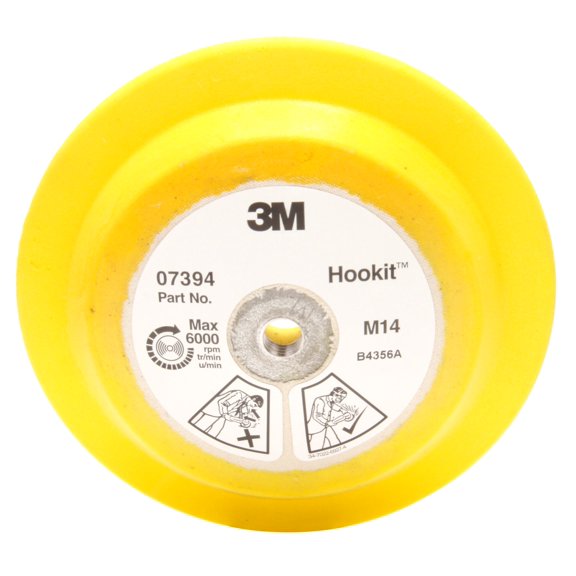 3M Hookit Disc Pad 07394, 178 mm x 25 mm M14-2.0 Internal, 1 per case