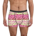 thumbnail image 4 of Wukai Flowers Print Men’s Underwear Breathable Boxer Briefs,&nbsp;Moisture Wicking & Breathable-Medium, 4 of 7