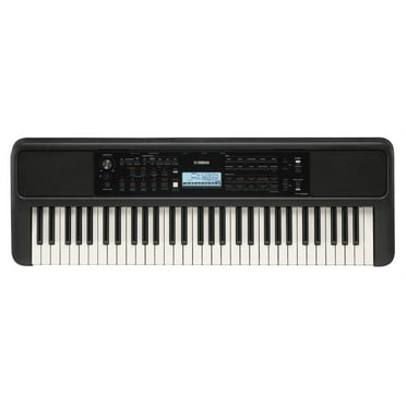 Teclado Digital Yamaha Color Negro Modelo PSRE383 Yamaha PSRE373SPA