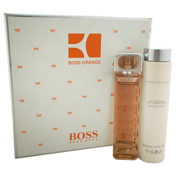 alene labyrint det er alt Boss Orange by Hugo Boss for Women - 2 Pc Gift Set 2.5oz EDT Spray, 6.7oz  Perfumed Body Lotion - Walmart.com