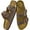 Brown, variant on Ecetana Women's Sandals Comfortable Flat Sandals for Women Open Toe Slide for Women with Adjustable Buckle