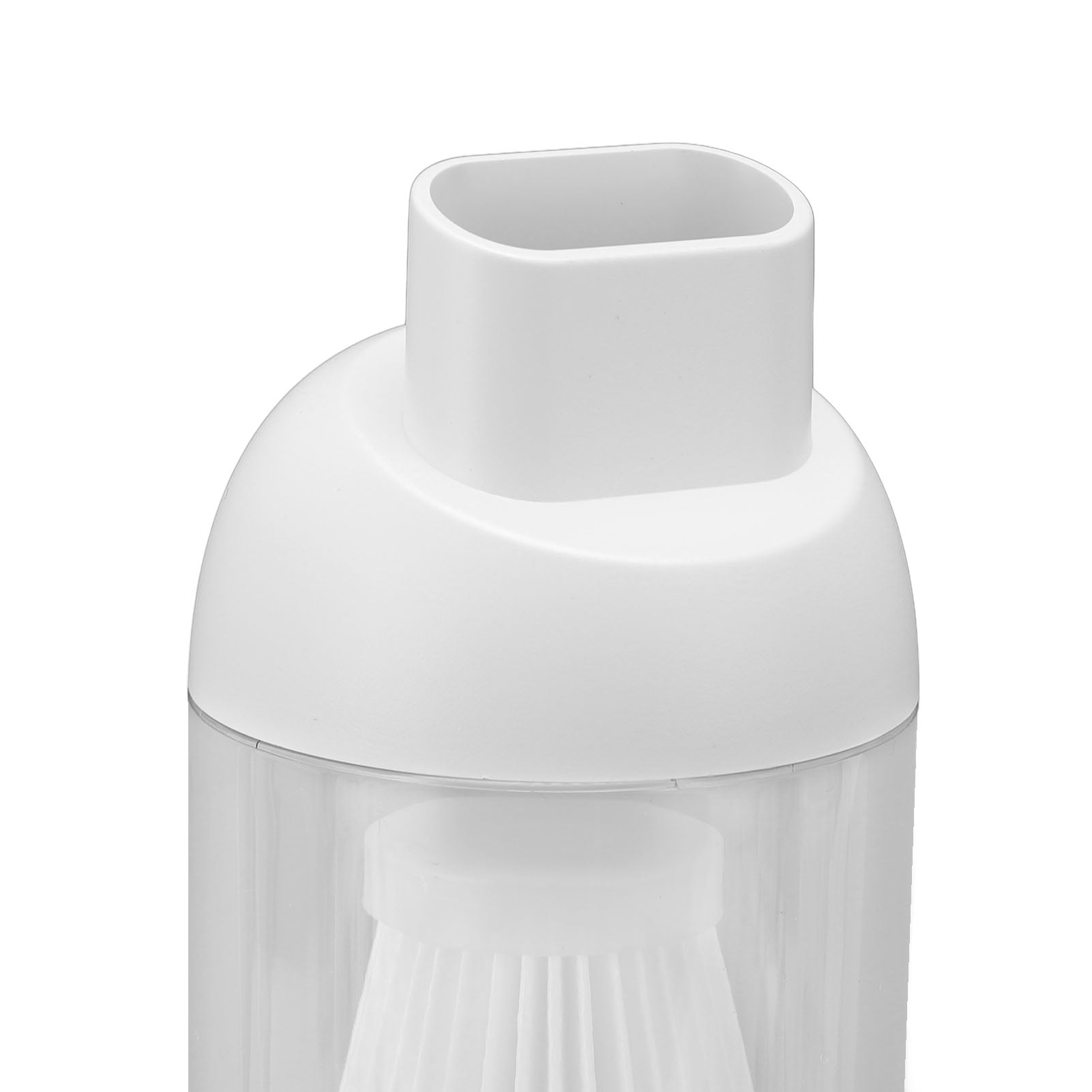 BIMZUC Handheld Car Vacuum Cleaner 6000Pa High Power Cordless Portable Vacuum Duster, White (10.6 inches / 27 cm)