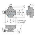 thumbnail image 1 of High Accuracy Sturdy Light Weight XY Trimming Platform, Manual Trimming Platform, For Optical Instruments Measuring Devices, 1 of 7