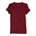 thumbnail image 1 of Aeropostale Camiseta básica sólida para mujer, rojo, XS Aeropostale Camiseta básica, 1 of 2