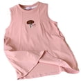 thumbnail image 4 of HBGVBA Toddler Girl's Dresses,Casual Summer Dresses,12 Months-9 Years Print Tank Crew Neck Midi Length Loose Casual Dress, 4 of 5