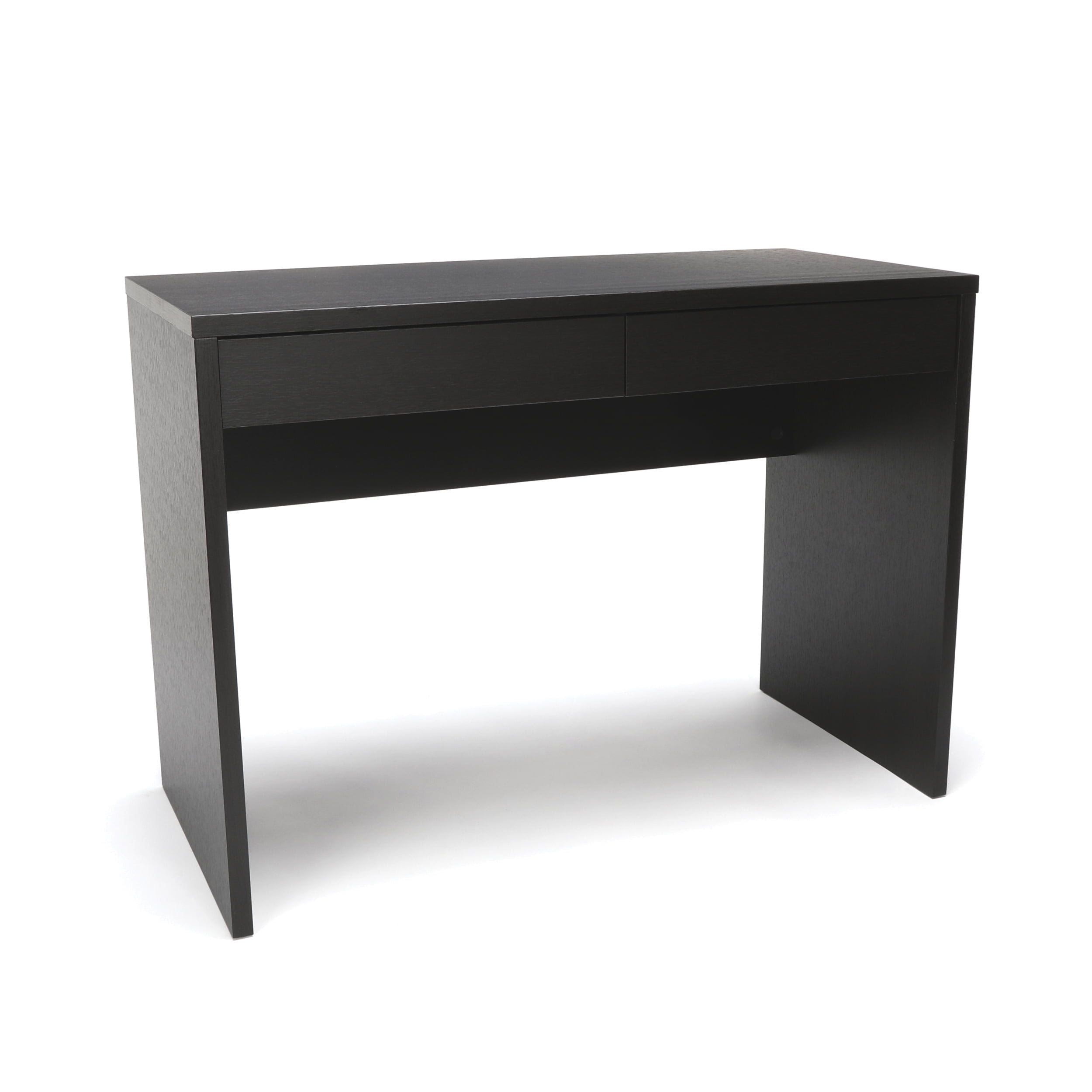 Essentials by OFM ESS1012 2Drawer Solid Panel Office Desk, Espresso