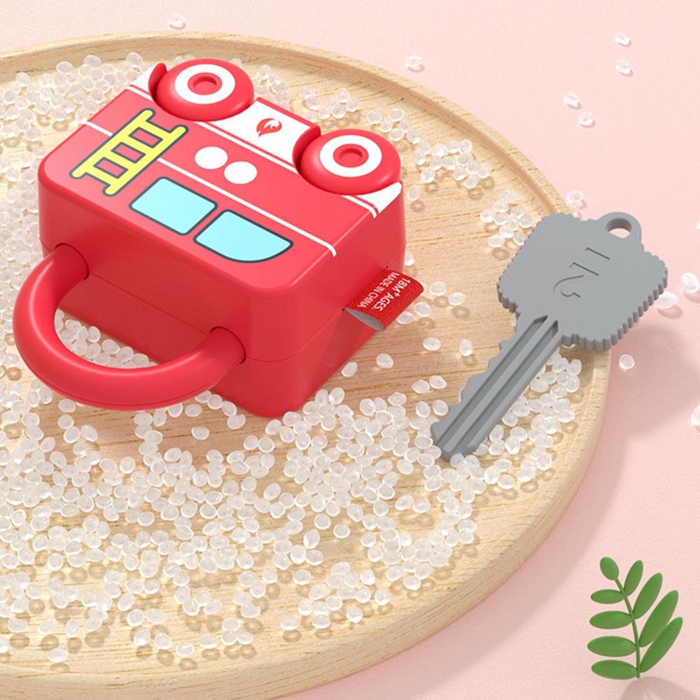 Jouets Clés Déverrouillables pour Enfants avec Clés 123 Points Jouets d'Appariement et de Comptage Graphique Cognition Montessori Éducation Précoce Clés Numériques