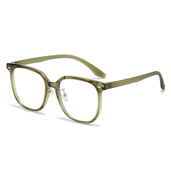 Lunettes Carrées Anti-Lumière Bleue pour Hommes et Femmes, Lunettes d'Ordinateur anti-UV, Lunettes à Verres Transparents
