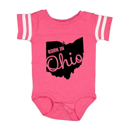 

Inktastic Born in Ohio Gift Baby Boy or Baby Girl Bodysuit
