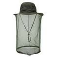 thumbnail image 1 of Boc Outdoor Women Men Anti Bug Bee Mosquito Hat Head Net Sun Protection Bucket Cap, 1 of 10