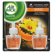 Air Wick  0.67 oz Scented Oil Twin Refill, Hawaiian Tropical Sunset Bottle