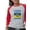 Heather/Red, variant on CafePress - I Stand With Ukraine - Womens Baseball Tee