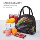 thumbnail image 5 of Disketp Colorful Dragon Head Profile Bolsa Térmica para Almuerzo, Lonchera con Abertura Amplia y Gran Capacidad, Organizador Reutilizable para Mujeres, Hombres y Adultos, 5 of 6
