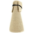 thumbnail image 2 of Sombrero de visera solar para mujer, sombrero de ala ancha, plegable, enrollable, sombrero de paja para playa, 2 of 9